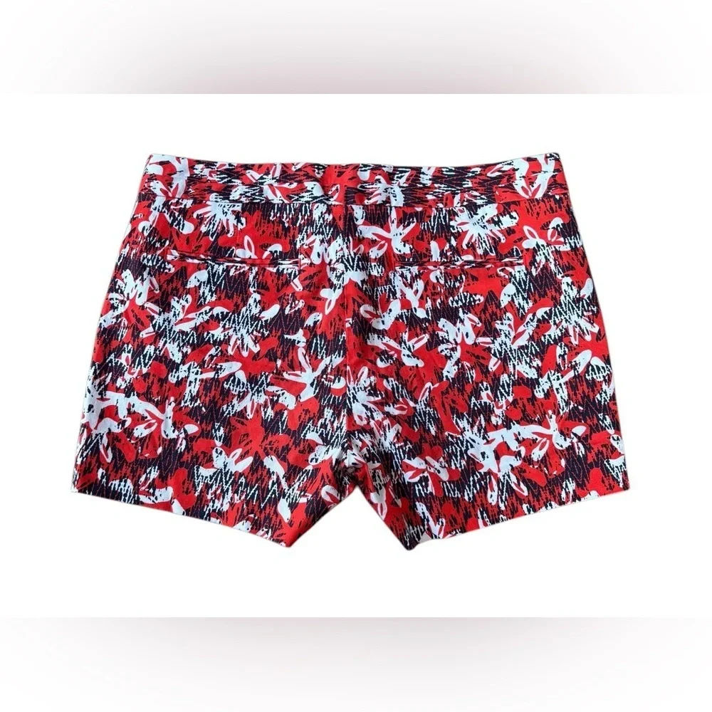 NEW, Babana Republic, Hampton Fit Shorts, Size 4, Red, White & Black - Picture 8 of 9